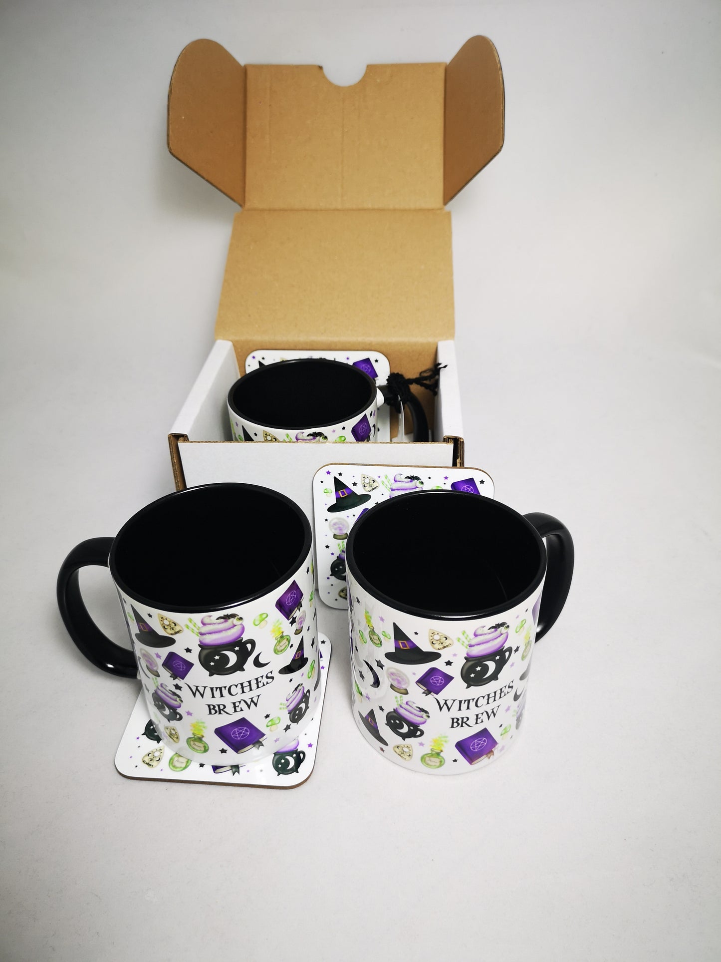 mug et sous-verre Witch Brew