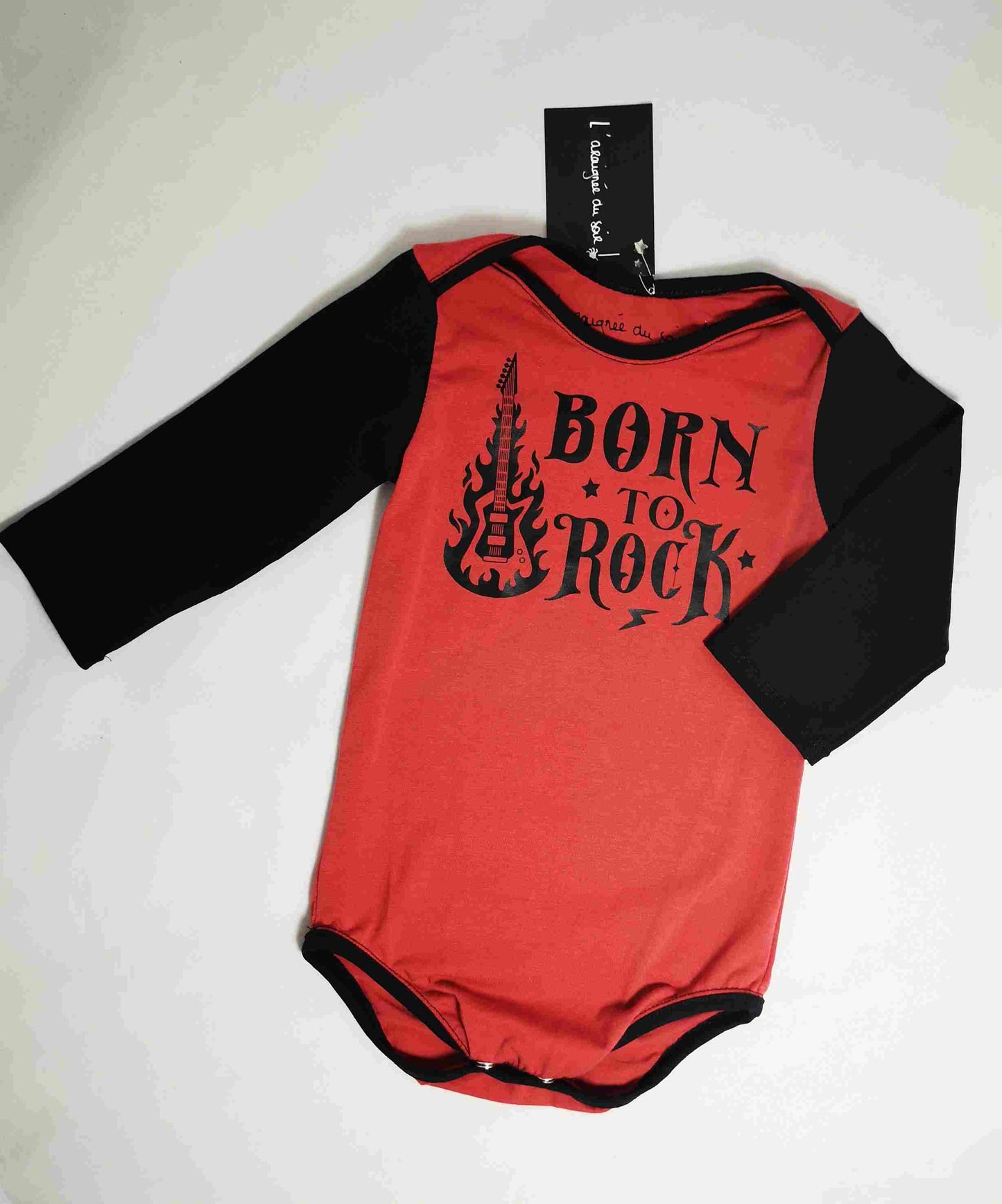 Body bébé Born to Rock T. 12m / 74cm