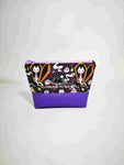 Trousse imperméable Chats Halloween en violet