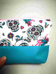Trousse imperméable Calavera colorée