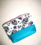 Trousse imperméable Calavera colorée