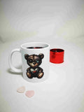 Bougie tasse Oursons d'amour