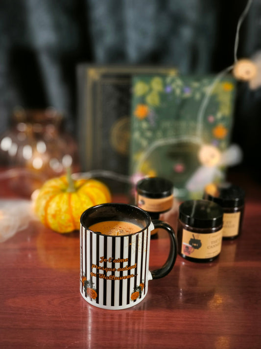 Bougie Parfumée "Thé et Cannelle" dans un Mug – Édition Epices d'automne