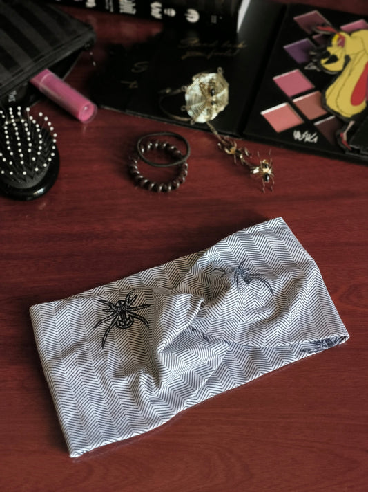 Bandeau cache-oreilles Jersey et Araignées *ado*