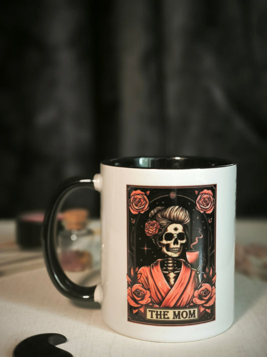 Bougie-tasse Tarot "The Mom" – Rituel d’Amour et de Protection