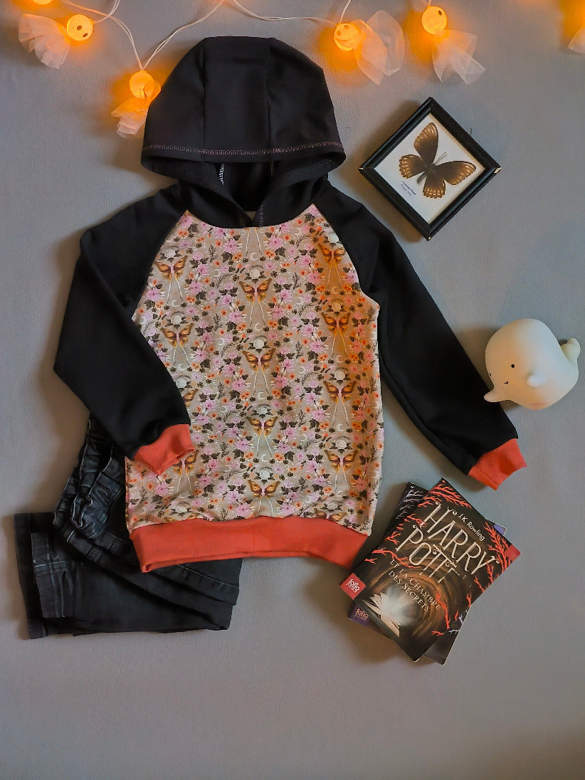 Sweat enfant – Apprentie Sorcière et Nature Mystique T.4 ans/104 cm