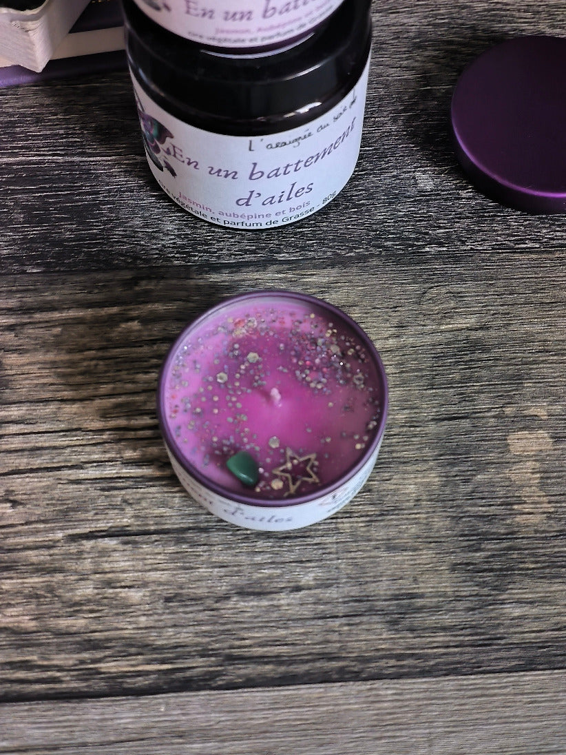 Mini-bougie En un battement d'ailes