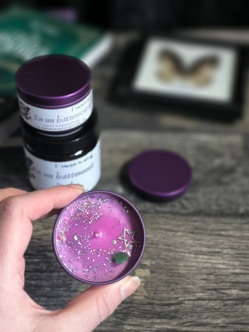 Mini-bougie En un battement d'ailes