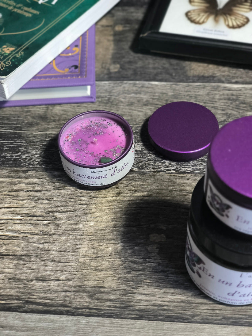 Mini-bougie En un battement d'ailes