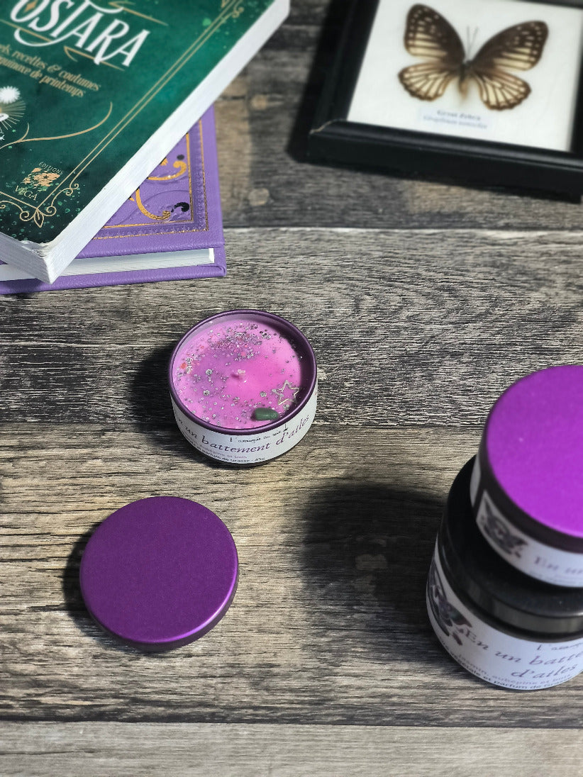 Mini-bougie En un battement d'ailes