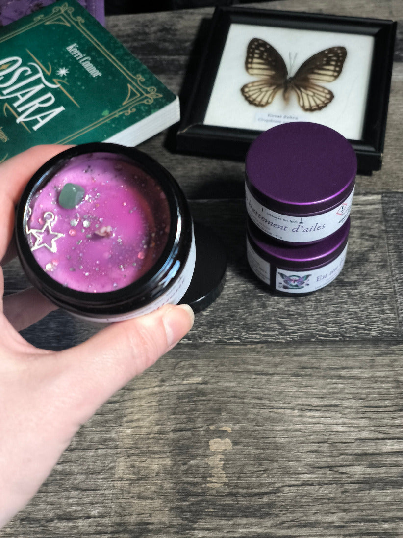 Bougie En un battement d'ailes - Edition pot ambré mystérieux