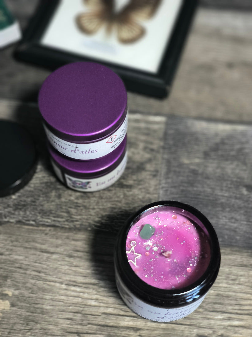 Bougie En un battement d'ailes - Edition pot ambré mystérieux