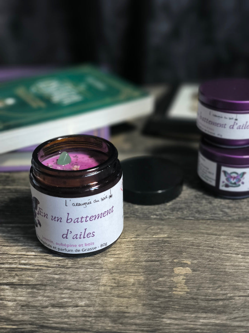 Bougie En un battement d'ailes - Edition pot ambré mystérieux