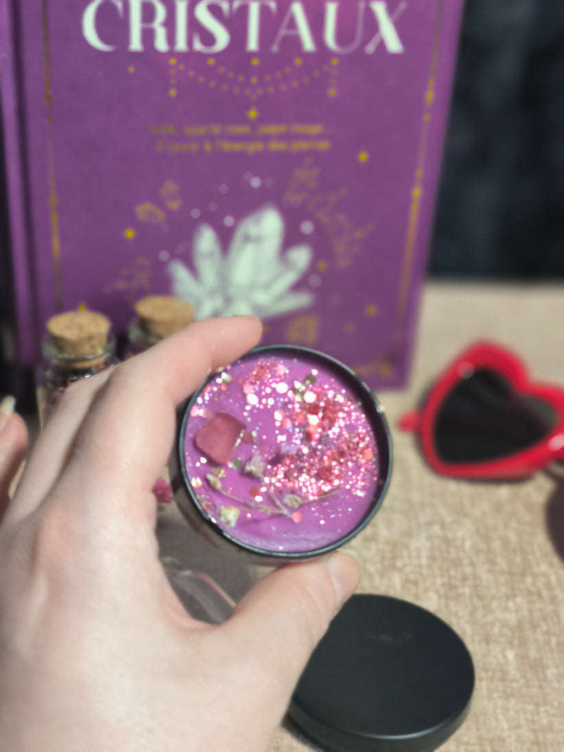 Mini-bougie Velours de Fraise