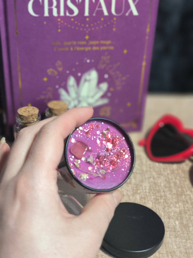 Mini-bougie Velours de Fraise