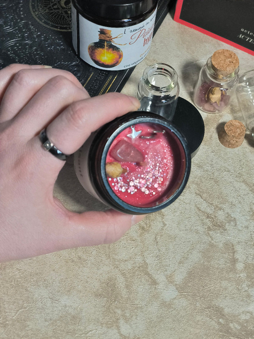 Bougie Parfumée Poison Hypnotisant – Édition pot ambré, sensuel et hypnotisant