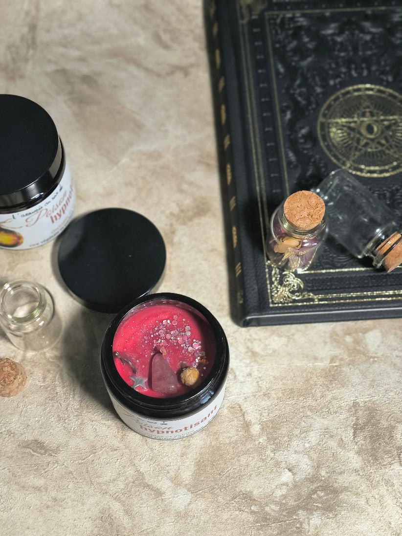 Bougie Parfumée Poison Hypnotisant – Édition pot ambré, sensuel et hypnotisant