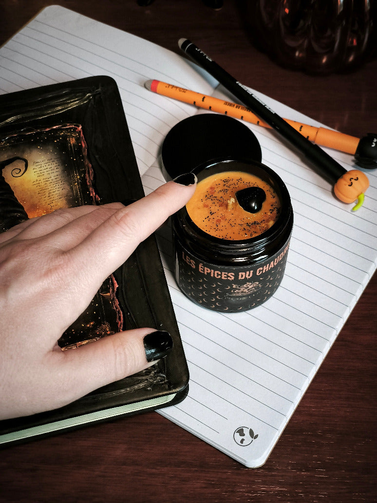 Bougie parfumée Les épices du Chaurdon - Edition pot ambré, épicé et chaleureux
