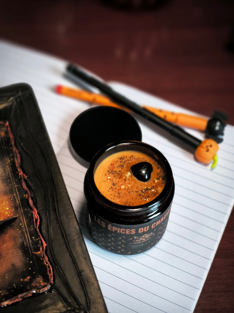 Bougie parfumée Les épices du Chaurdon - Edition pot ambré, épicé et chaleureux