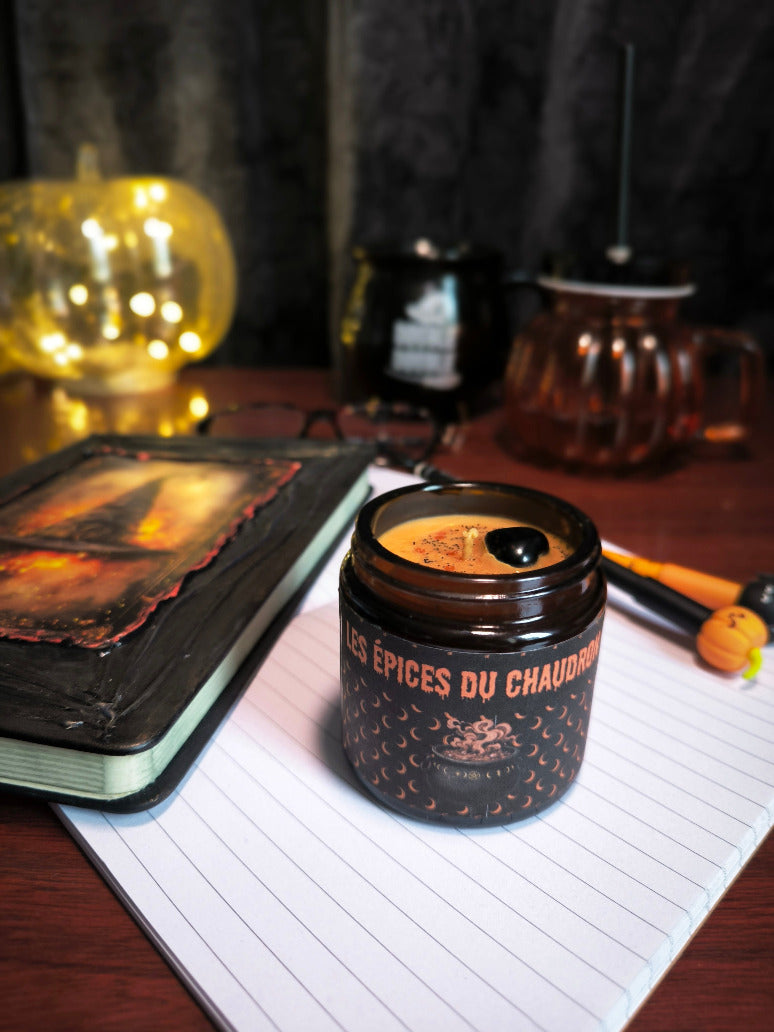 Bougie parfumée Les épices du Chaurdon - Edition pot ambré, épicé et chaleureux