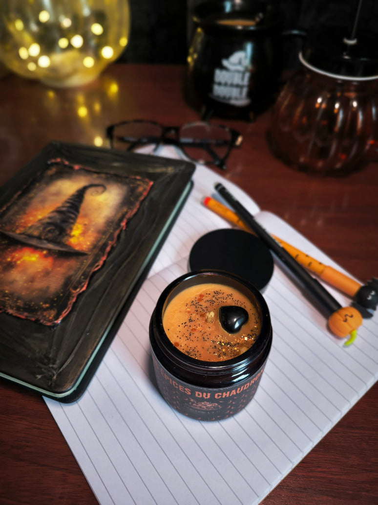 Bougie parfumée Les épices du Chaurdon - Edition pot ambré, épicé et chaleureux