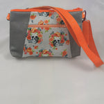 Pochette à bandoulière Crâne Fleuri