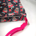 Sac Stephie crane et rose