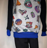 Sweat Rockabilly crâne T.8ans